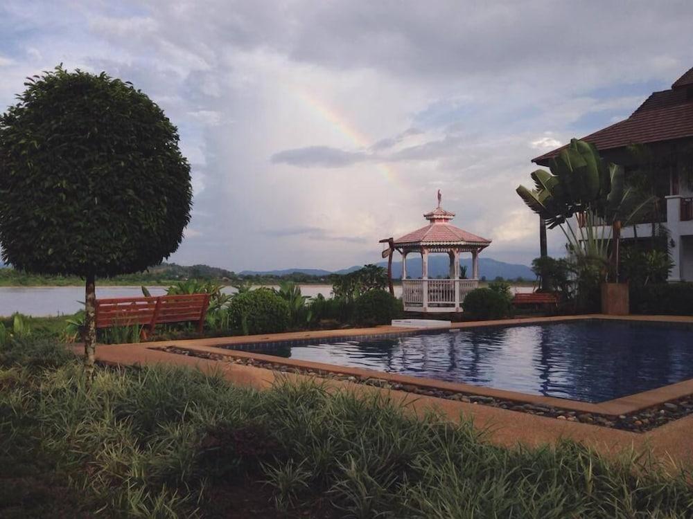 Hotel Gin'S Maekhong View Chiang Saen Exterior foto